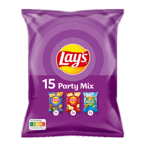 MHD:27.04.2024 LAY'S Party Mix Chips 15 Beutel