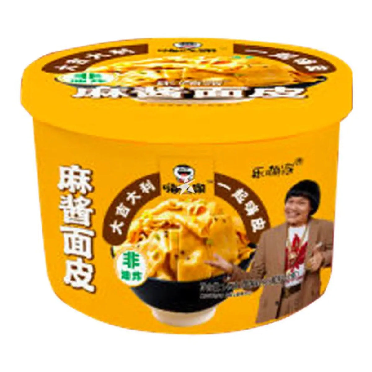 HCJ HAICHIJIA Broad Instant Noodles Seasame Bowl Sesame Paste Noodles (large Bowl)