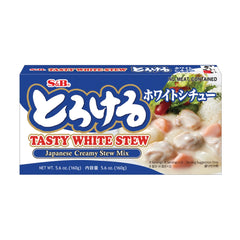 S&B Tasty White Stew, Japanische Cremige Eintopfmischung, 160g