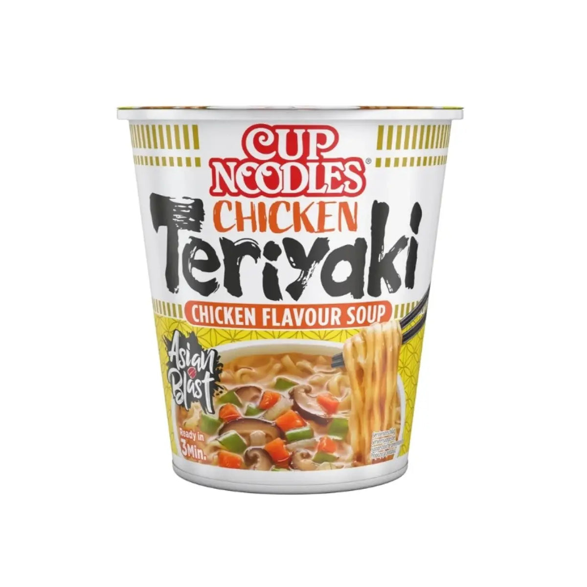 Nissin Cup-Nudeln Teriyaki-Huhn, 67g