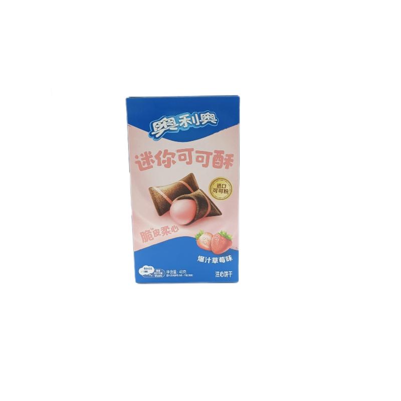 Oreo Mini-Kakao-Chips (Erdbeergeschmack) 40g