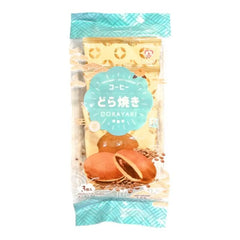 Tokimeki Dorayaki Kaffee 165g (3 Stück)
