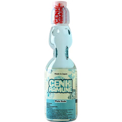 GENKI RAMUNE Plain Soda Drink 200ml