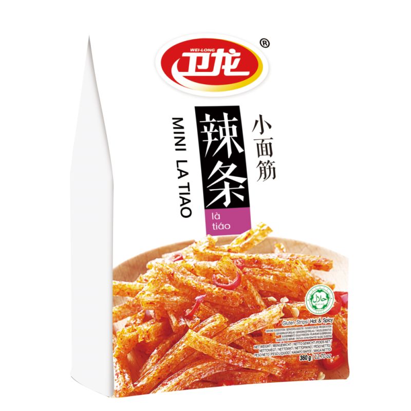 WEILONG Glutenstreifen mini würzig Familienpackung 360 g
