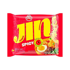 OTTOGI Jin Ramen - Scharf Instant Nudelsuppe - Scharf  120g