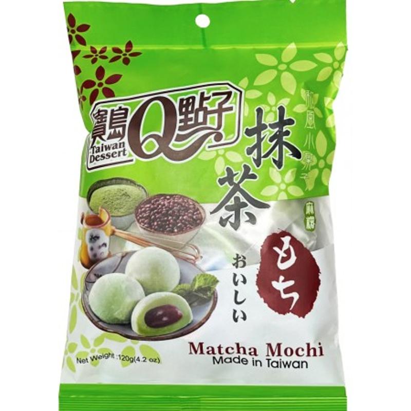 TAIWAN DESSERT Q brand Mochi Matcha 120g