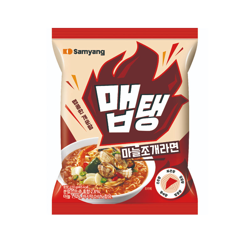 SAMYANG Maptang Knoblauch Muschel Ramen 110g