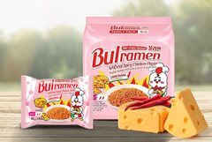 Raon Bulramen Spicy Chicken Flavor Ramyeon Carbonara 5er-Pack
