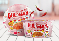 Raon Bulramen Spicy Chicken Flavor Ramyeon Carbonara Big Bowl 114g
