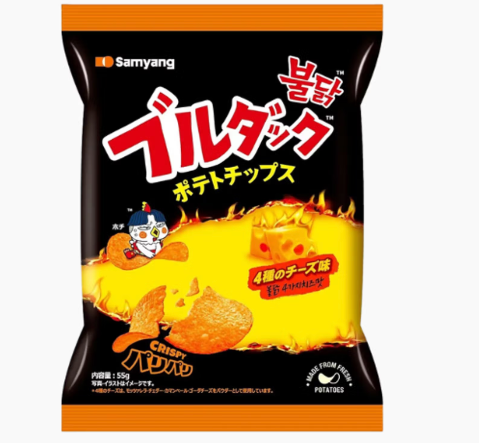 SAMYANG Buldak Chips Cheese 55g