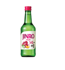 JINRO Soju Chamisul Pflaumen 13% 360 ml