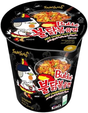 Samyang Buldak Scharfe Instantnudeln cup 70 g