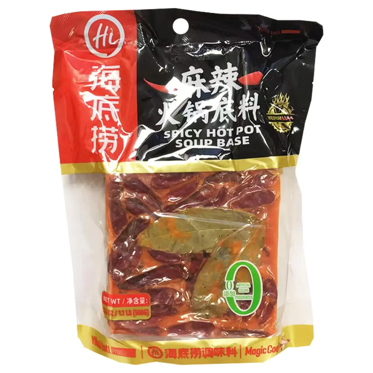 Haidilao Sichuan-Feuer-Pot-Basis - scharf 500g