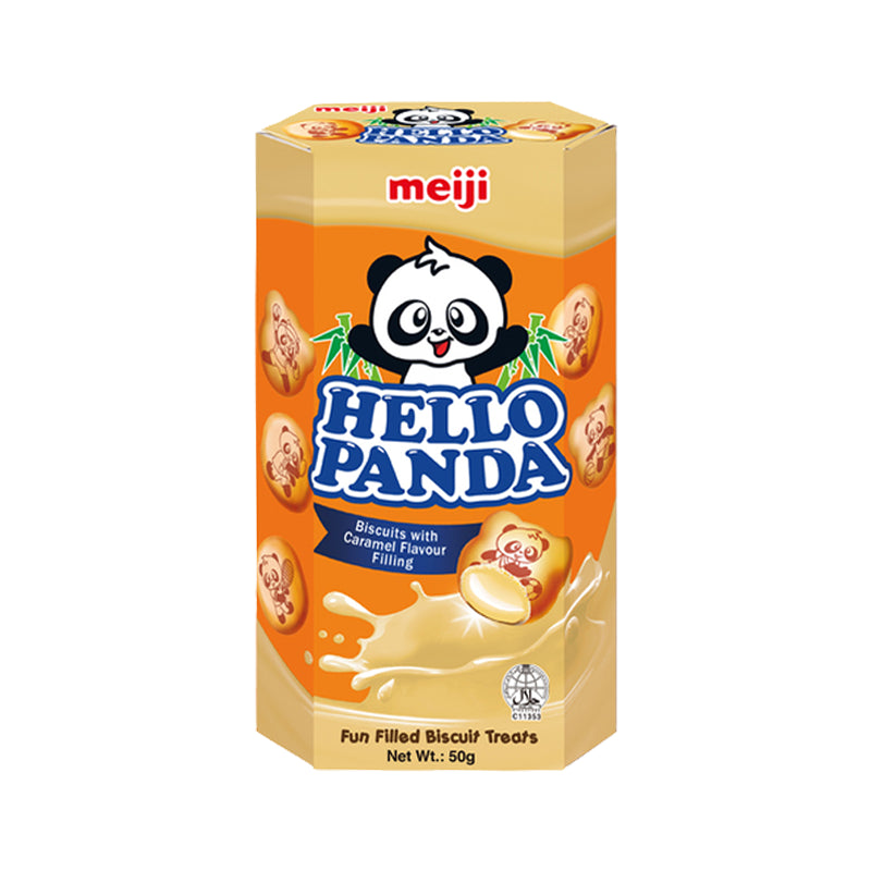 MEIJI Hello Panda Biscuits with Caramel Filling  50g