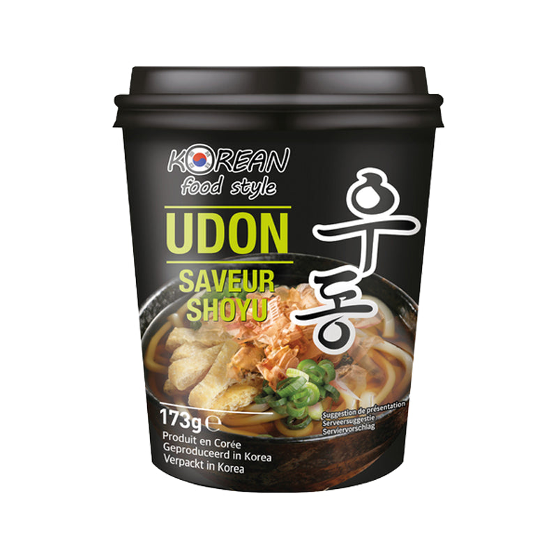 KOREAN FOOD STYLE Cup Udon - Soy Sauce 173g