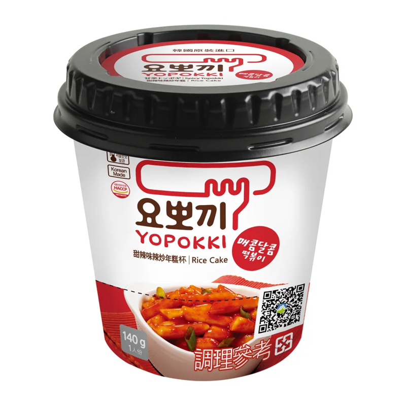 YOUNG POONG Yopokki Reiskuchen Süß & Scharf 140g