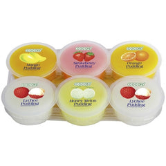 Cocon Kokospudding-Gelee mit gemischtem Fruchtgeschmack – 6 × 80 g