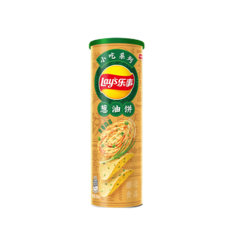 Lays Kartoffelchips (Frühlingszwiebelpfannkuchen) der Snack-Serie 90G