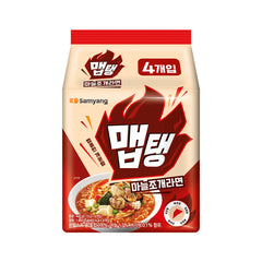 SAMYANG Maptang Knoblauch Muschel Ramen [Bündel]  4 x 110g