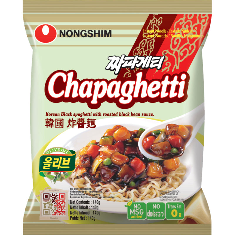Nongshim Instant Nudelsuppe Chapagetti 140g