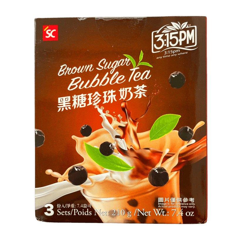 3:15 PM Milchtee, Bubble Tea mit braunem Zucker 70 g*3