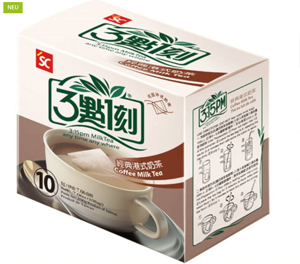 3:15PM Instant Milchtee nach Hong Kong Art 5*20 g