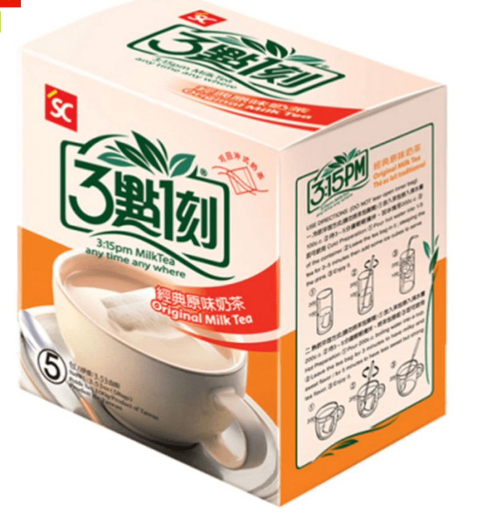 3:15PM Instant Milchtee original 5*20 g