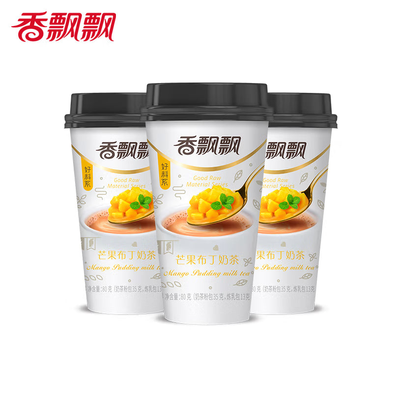 Xiang Piao Piao Milchtee (Mangopudding) 3 Tassen 80gx3