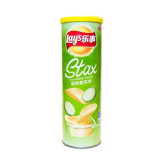 Lays Lucky Chips Kartoffelchips-Eimer (Jade-Gurken-Geschmack) 104 g