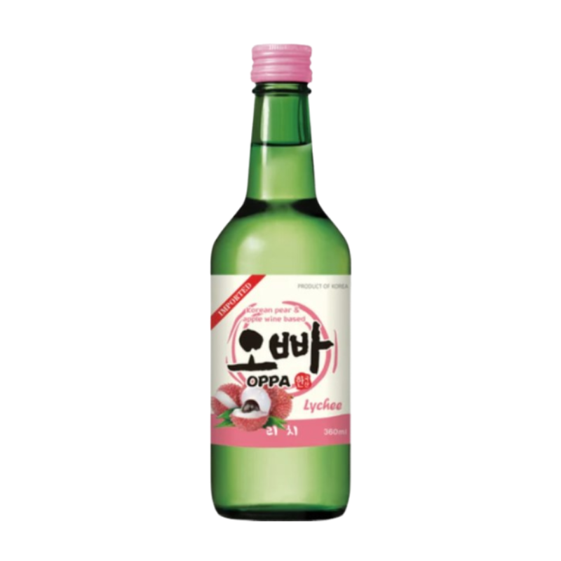 Oppa Soju Litschi-Geschmack 360ml