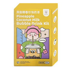 Tokimeki Boba Getränkeset Ananas-Kokosmilch 255g