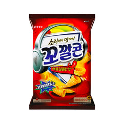 LOTTE Kokalcorn - Scharf Maischips - Scharf  67g