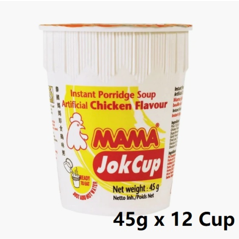 MAMA Instant Porridge Suppe Huhn 12 X 45g