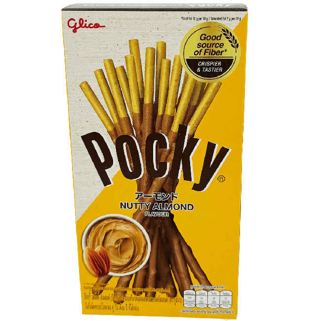 MHD:24.05.2025 Glico Pocky Almond Taste 43g