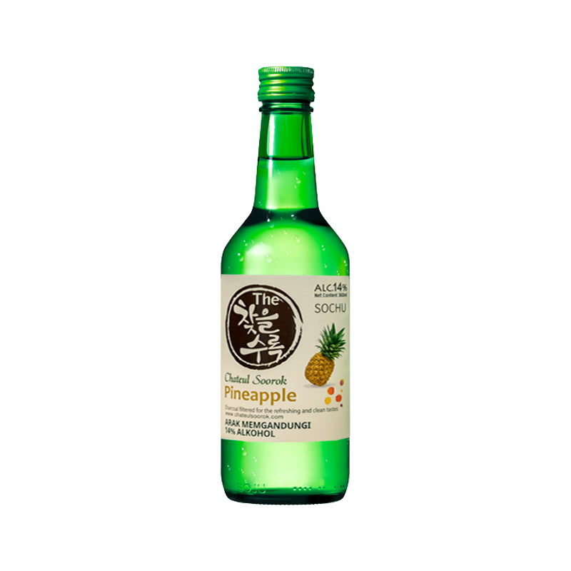 CHATEUL SOOROK Soju 14% - Pineapple 360ml