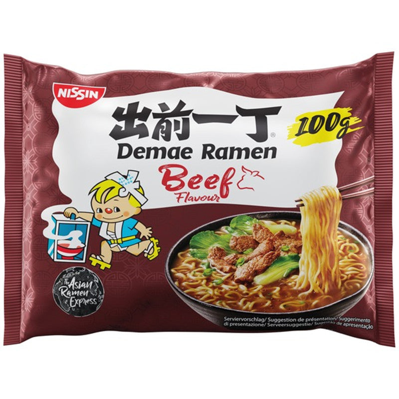 Nissin Demae Ramen Rindfleisch 100g