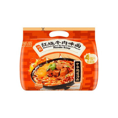 4er-Pack Baijia Akuan Instant Nudel Beef Flavor 105 g x 4