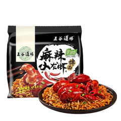 (5 Pack) WuGuDaoChang Instant Bratnudeln Flusskrebs Geschmack, mala 115g* 5