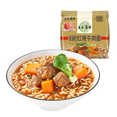 (5 Pack) WuGuDaoChang Instant Nudeln Geschmorte Rindfleisch Geschmack 103 g*5