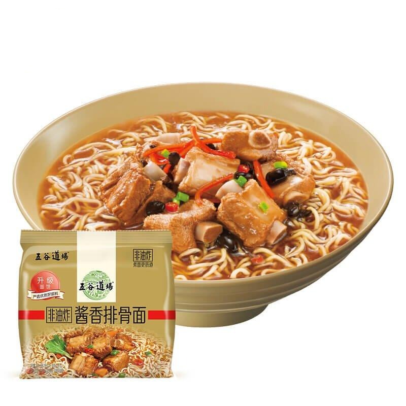 (5 Pack) WuGuDaoChang Instant Nudeln Schweinerippchen Geschmack-JiangXiangPaiGu 108 g*5
