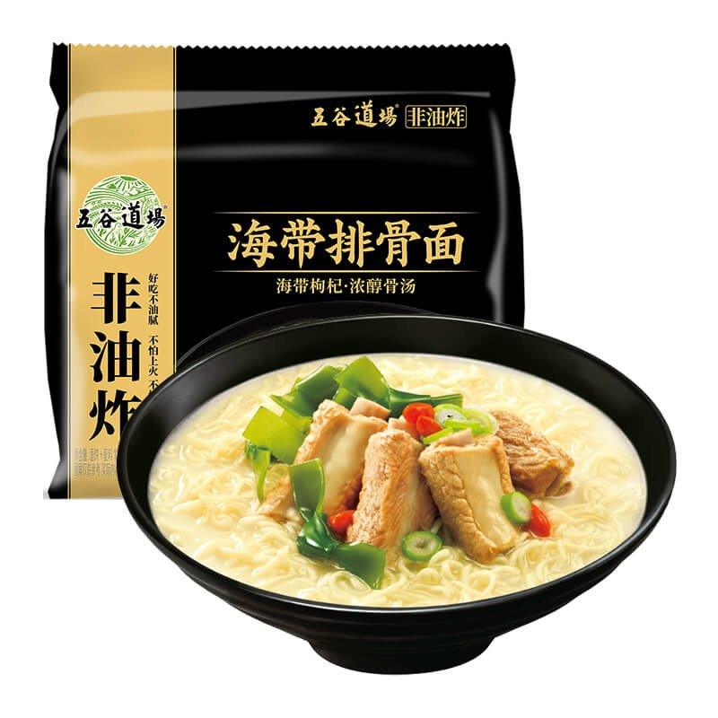 (5 Pack) WuGuDaoChang Instant Nudeln Seetang-Rippen Geschmack  107 g*5