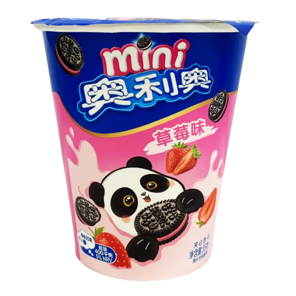 Oreo CN Sandwich Keks Mini Erdbeere 55g