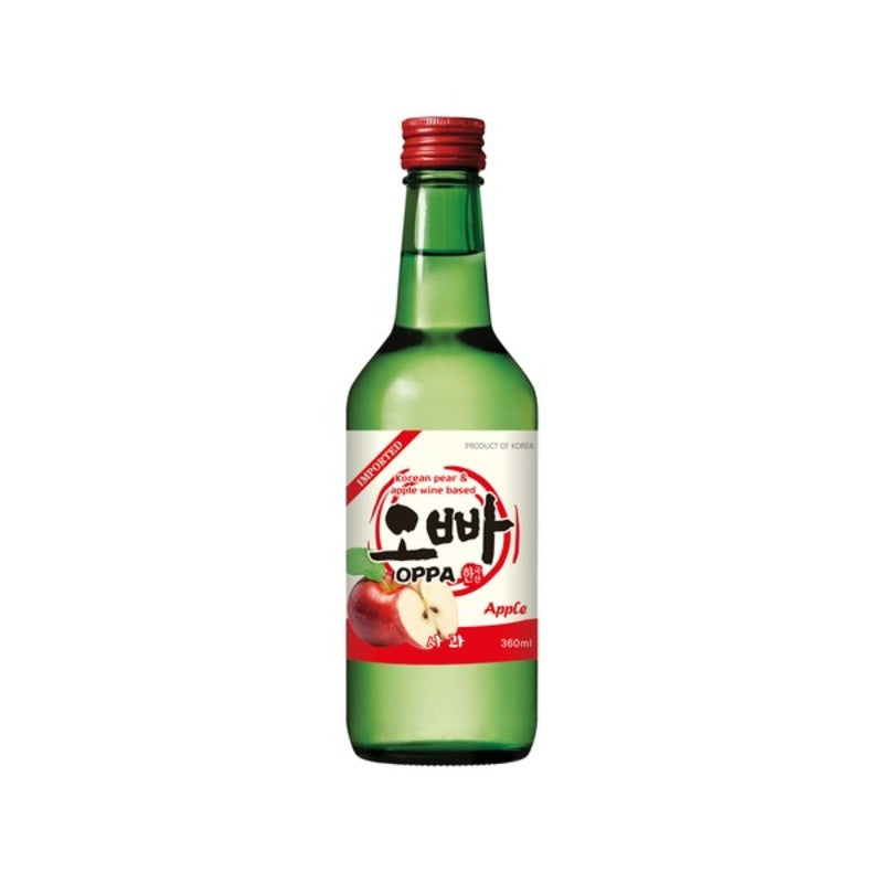 Oppa Apfel-Soju-Getränke 360ml 12%