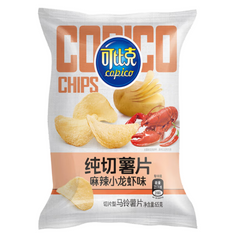 Kebike Pur geschnittene Kartoffelchips (würzige Flusskrebse) 65G