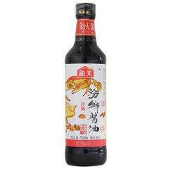 Haday Leckere Sojasauce mit Meeresfrüchtegeschmack 500ml