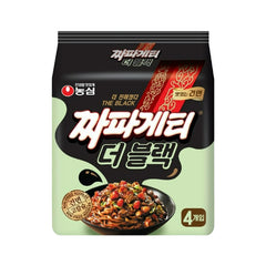NONGSHIM Jjapagetti The Black [Bündel]  4 x 116g