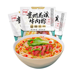 5er-Pack Baijia GuiZhouHuaXi Instant Reisnudel Rindfleischgeschmack 260 g x 5