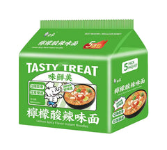 5er-Pack BaiXiang Instant Noodles, würziger Zitronengeschmack 88 g x 5