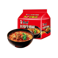 5er-Pack Mr. Kang Nudeln-Geschmortes Rindfleisch Aroma-HongShaoNiuRou 103 g x 5