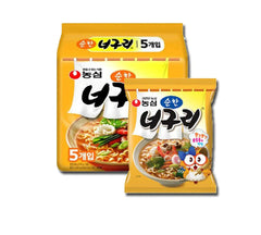 5er-Pack Nongshim Neoguri Seafood & Mild - MultiPack 5 x 120 g